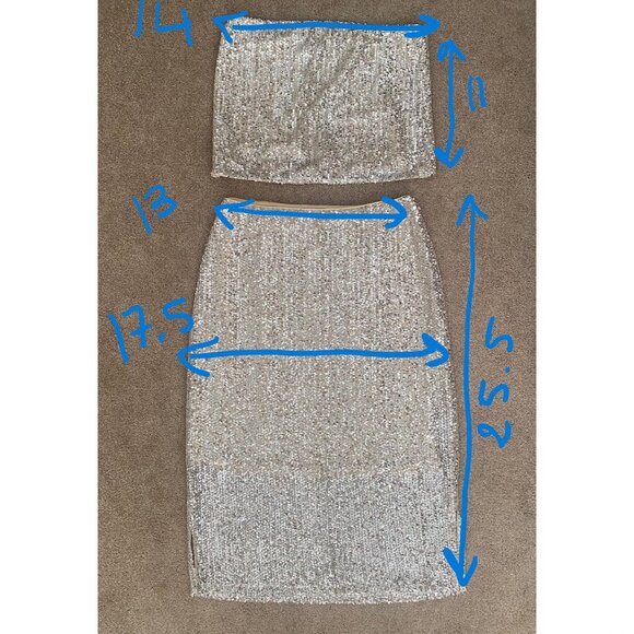 Mango sequin set - Picture 5 of 9